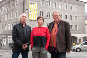 v.l.n.r.: Michael Stolhofer, Angela Glechner, Alfred Winter ©Bernhard Müller