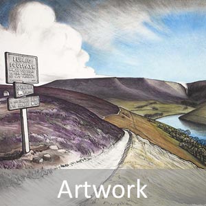UK landscape wall art