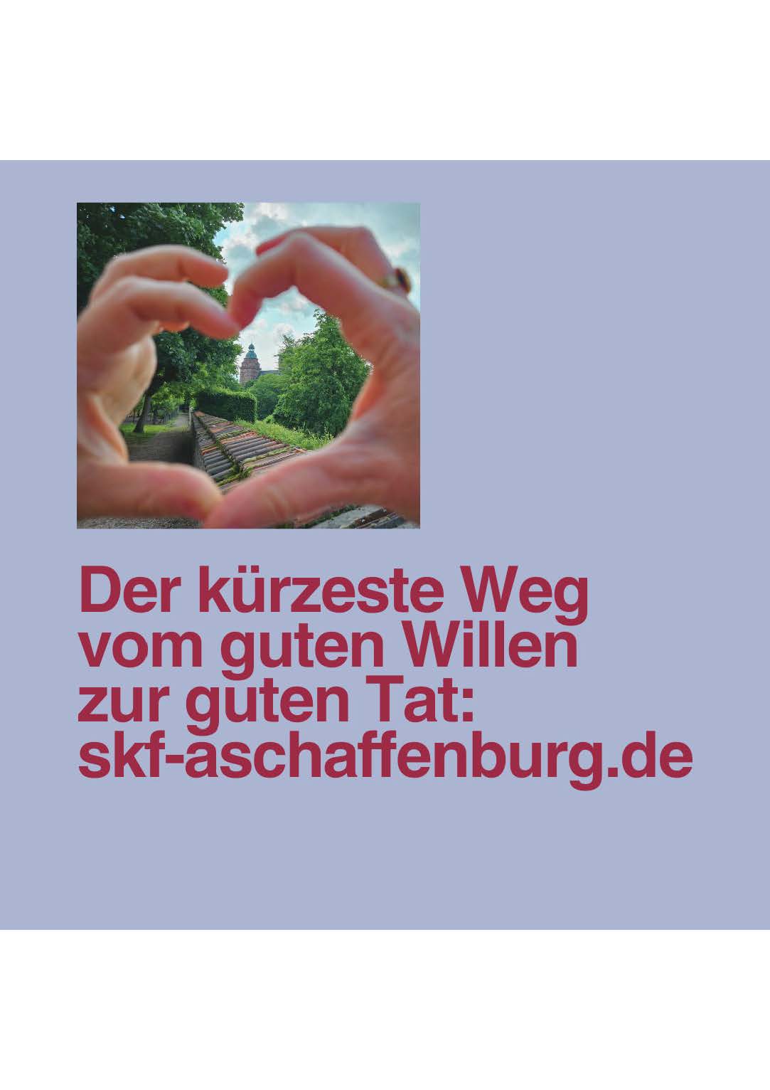 Der kürzese Weg vom guten Willen zur guten Tat: Sozialdienst katholischer Frauen