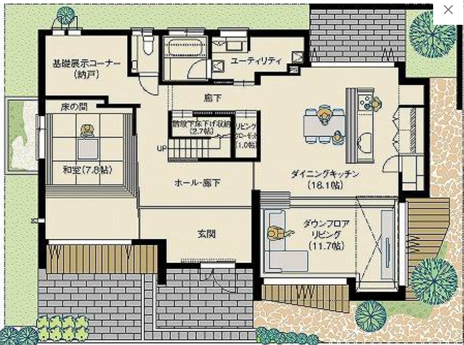 1階間取り
