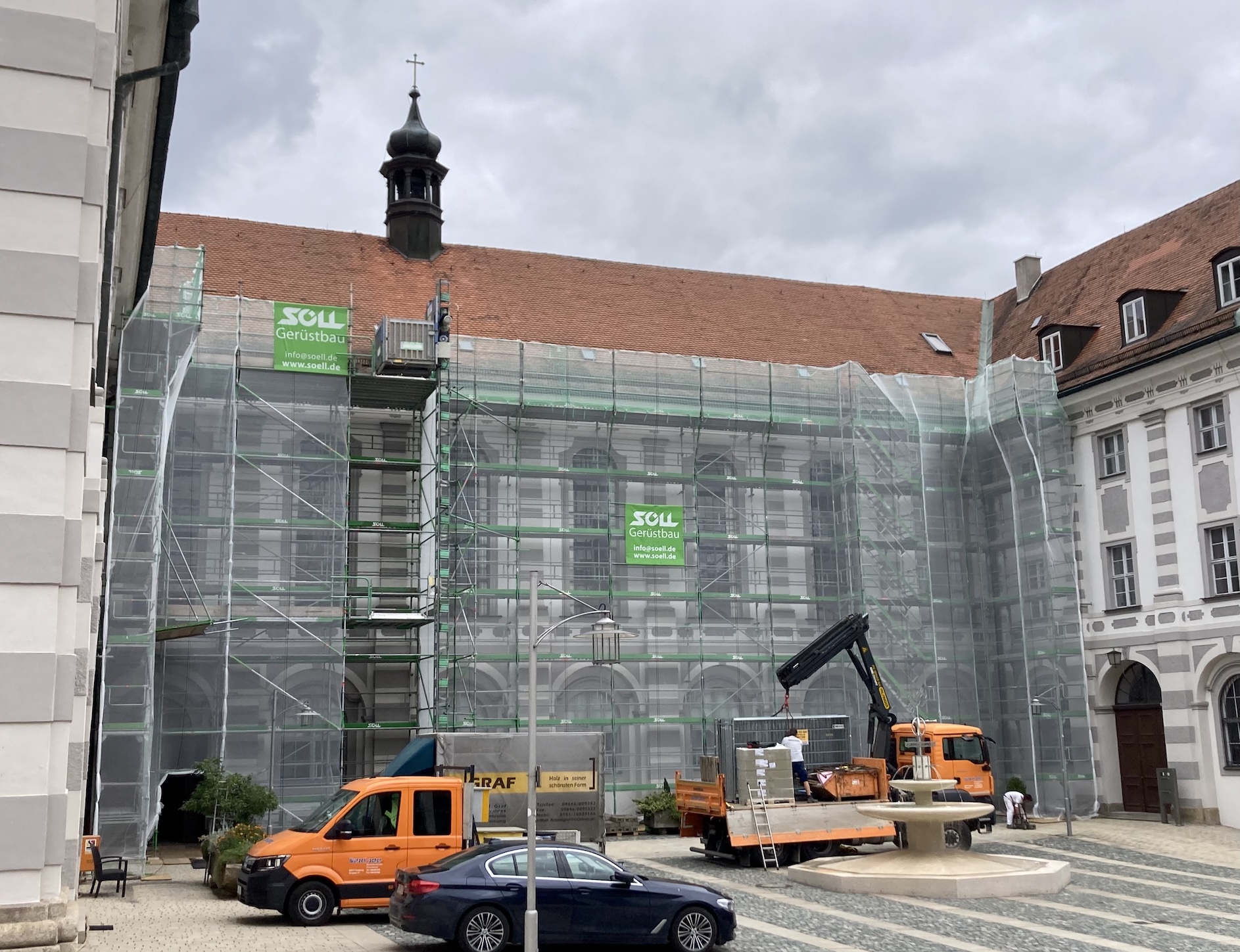 Stiftsbibliothek Waldsassen – Sanierung in vollem Gang