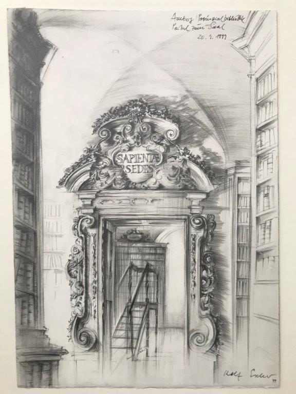 „Sapientiae sedes“ – Die Amberger Jesuitenbibliothek aus der Sicht des Künstlers Rolf Escher