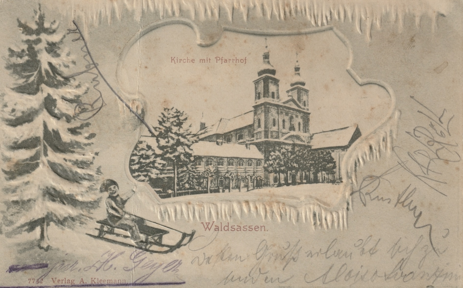 Waldsassener Wintergruß 1903