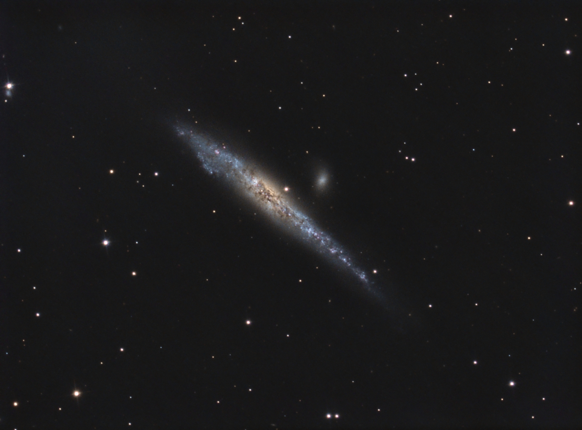 NGC 4631, TS RC8", Astro Physics Reducer, Atik 428color, Baader Neodymiumfilter, 60x300s