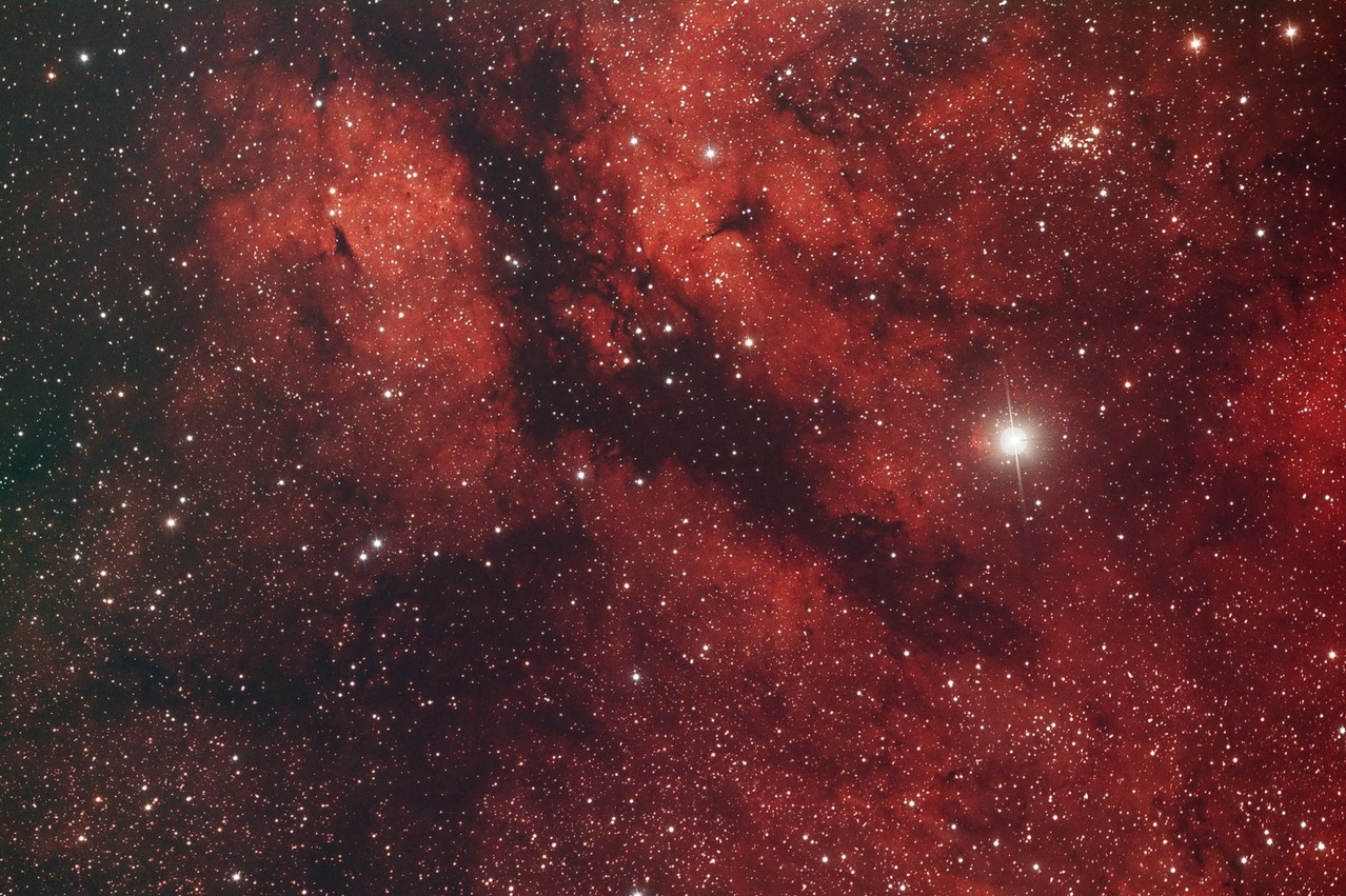 IC 1318, EdgeHD11" mit Hyperstar, Alccd10, CLS-CCD Filter, 30x240s