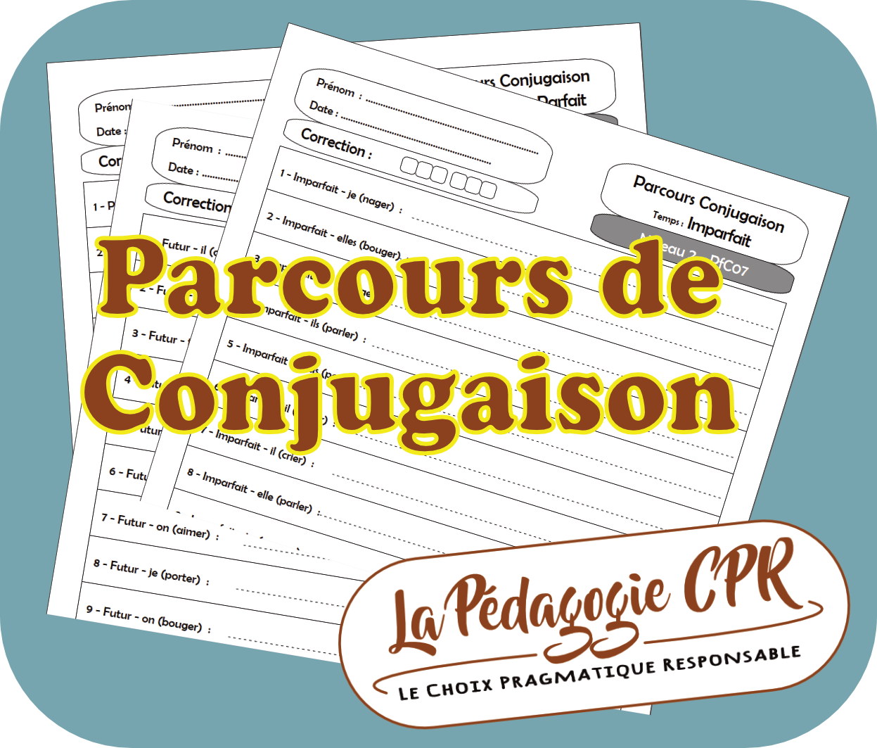 Le parcours de Conjugaison CM1 ou CM2