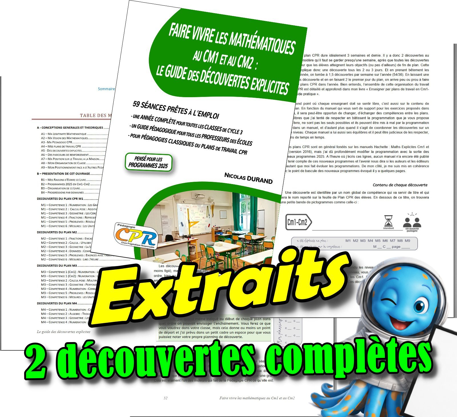 le guide des Découvertes Mathématiques, Extraits