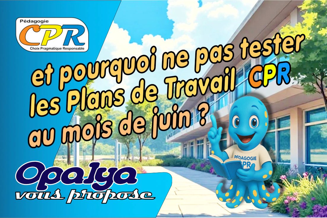 Essayer les Plans de Travail CPR en Juin