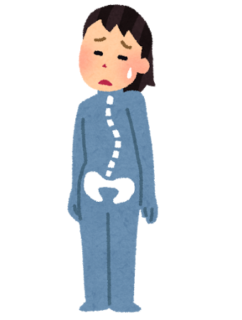 かぶらぎ整骨院・整体院ブログ 姿勢の歪みイメージイラスト