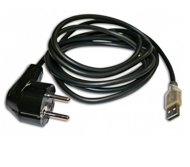 Câble USB de mise à la terre du modem et tout appareil non muni d’une prise de terre.