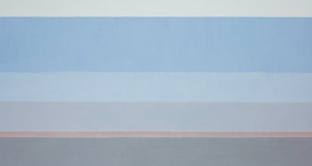 Joram von Below, scape (blau, grau, weiß) No.1, Öl auf Leinwand, 65 x 120 cm, 2019, Kunst Malerei zeitgenössische Kunst Kempten Allgäu 
