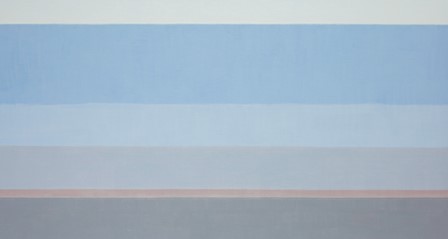 Joram von Below, scape (blau, grau, weiß) No.1, Öl auf Leinwand, 65 x 120 cm, 2019, Kunst Malerei zeitgenössische Kunst Kempten Allgäu 