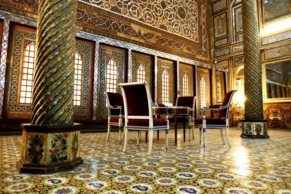 February 2018 | Golestan Palace | Interior of Emarat-e Badgir (Building of the Wind Catchers)