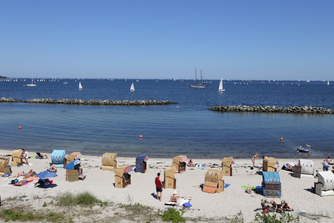 Sandstrand | Olympiahafen Kiel