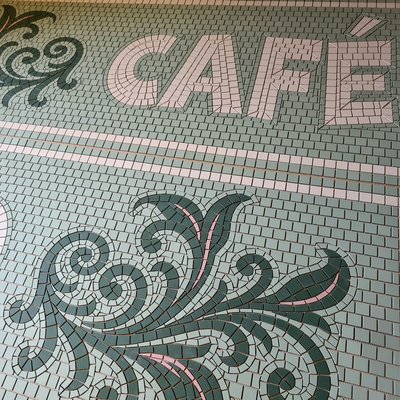 décoration mur mosaïque