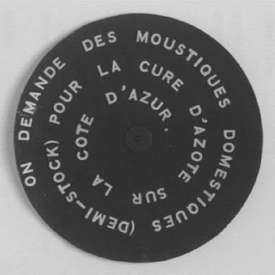 Anémic Cinéma (1926) di Macerl Duchamp