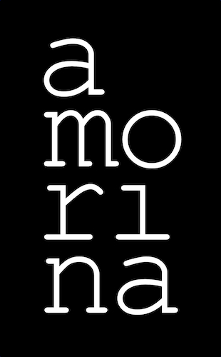Amorina Logo Schwarz // 310 x 500