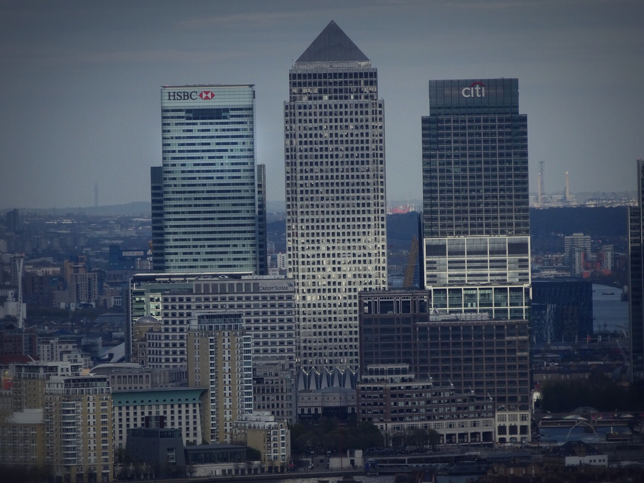 Canary Wharf Skyline