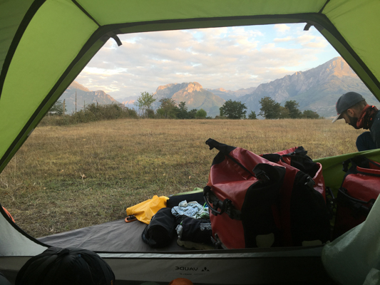 Die erste Nacht in Albanien. Hier werden Wildcampingträume wahr!