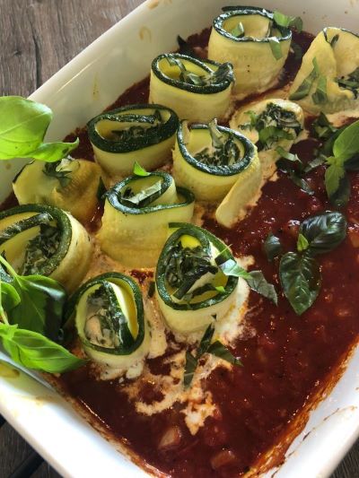 Zucchini-Cannelloni