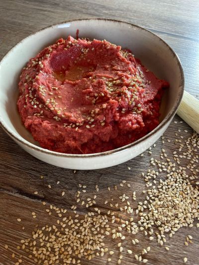 Kichererbsen-Rote Bete- Aufstrich