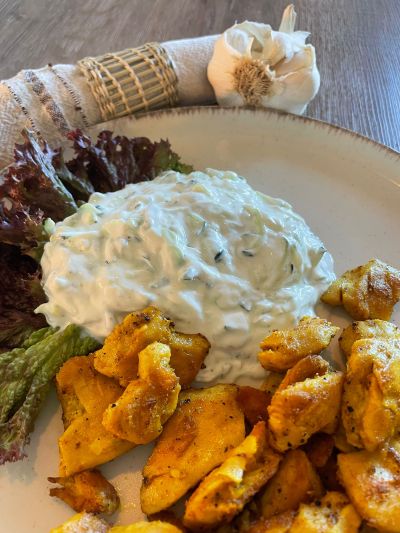 Gyros mit Tzatziki