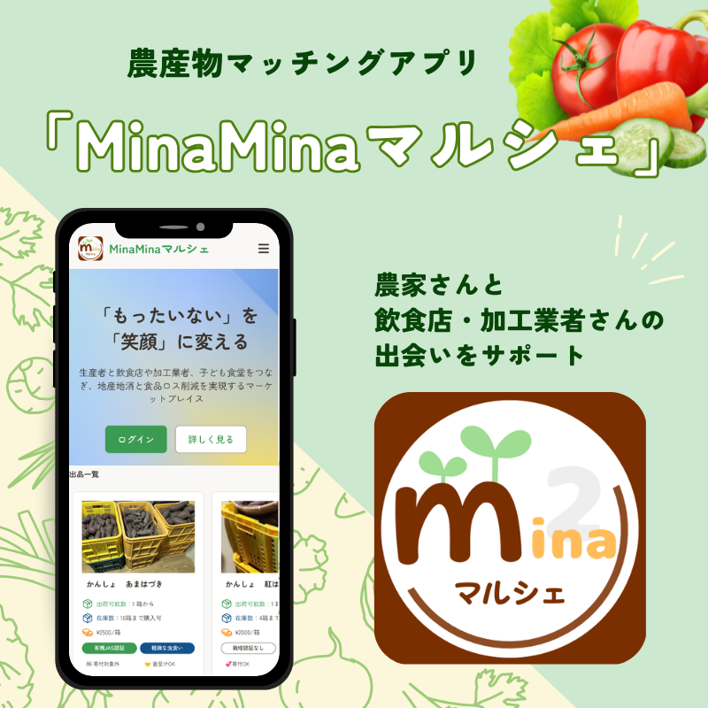 事業紹介『MinaMinaマルシェ』
