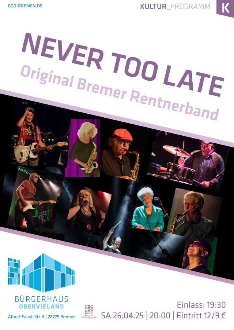 NeverTooLate – Rock! Soul! Blues!