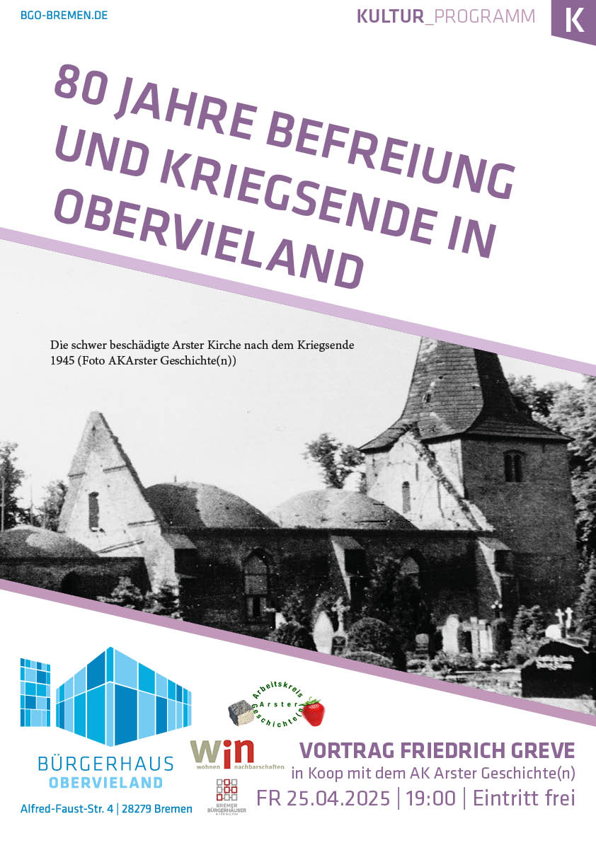 80 Jahre Befreiung und Kriegsende in Obervieland