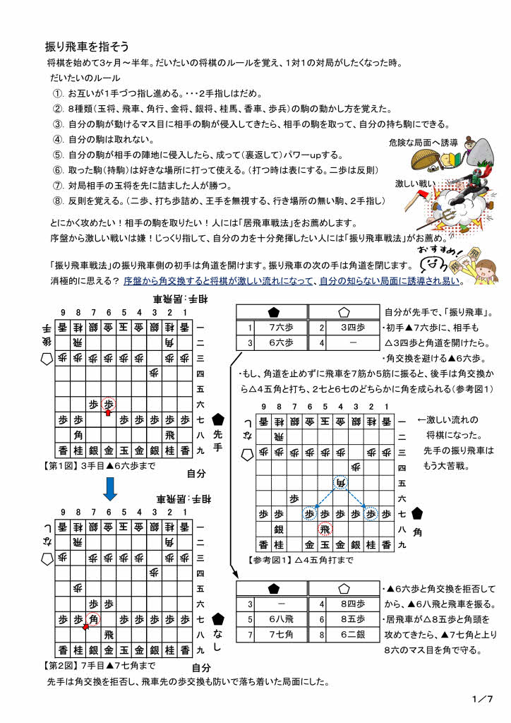 初心者向け振り飛車戦法 - 日本将棋連盟東三河支部