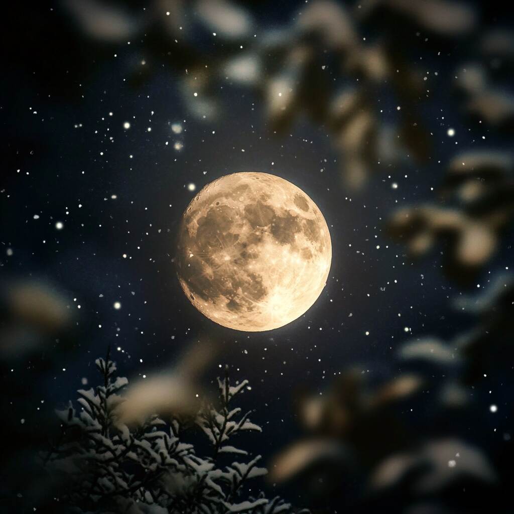 Der erste Vollmond 2025 - Ein Ritual im Zeichen des Krebses