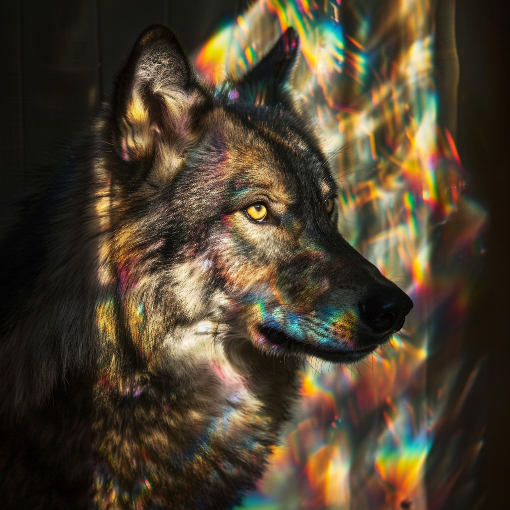 Das Krafttier - Wolf
