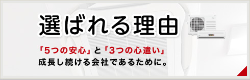 選ばれる理由