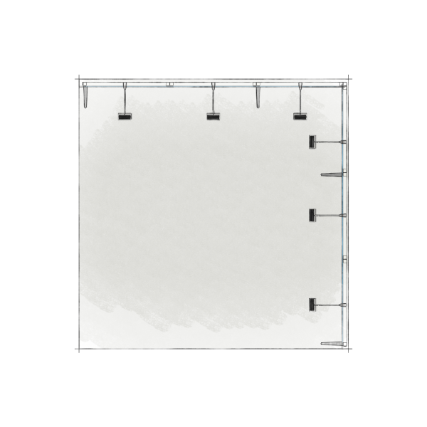 Panoramic-Messestand 9 qm