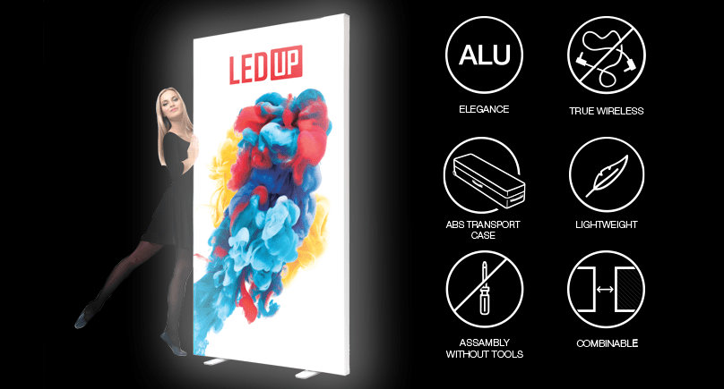 LEDup-Lightbox-LED-Leuchtbox-True-Wireless