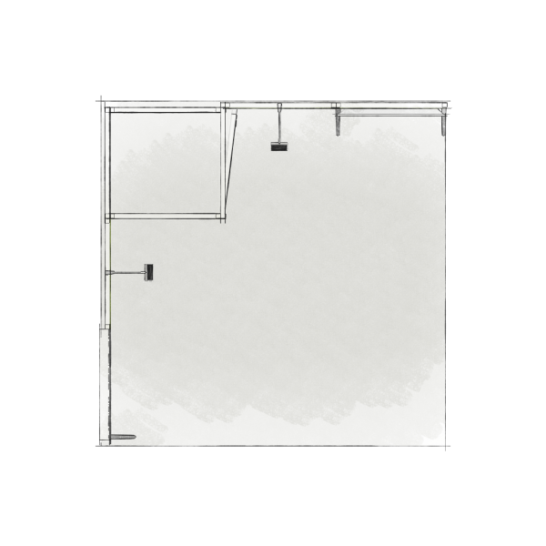 Panoramic-Messestand mit Leuchtmodul 9 qm