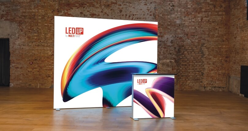 BIG LEDup LED Leuchtwand und Counter supergroß modular