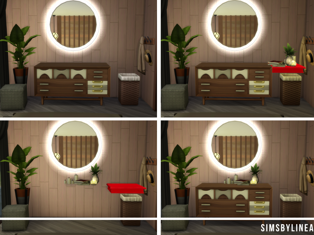 Mods OMSP Shelf simsbylinea sims 4 creations, review and updates