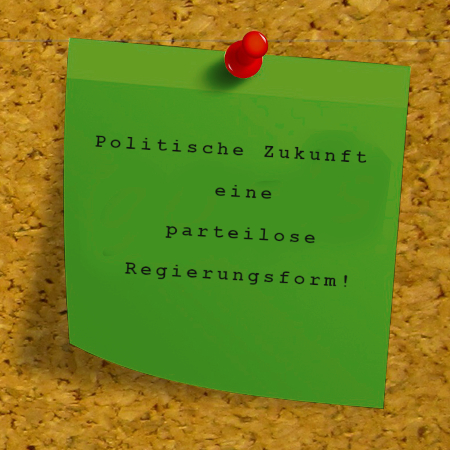 Foto:Politische Zukunft – eine parteilose Regierungsform Politische Zukunft – eine parteilose Regierungsform (Quelle: Dirk Wouters auf Pixabay)