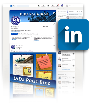 Besuchen Sie mich auf LinkedIn: Dieter Dahm | DiDa Polit-Blog - parteilos und unabhängig