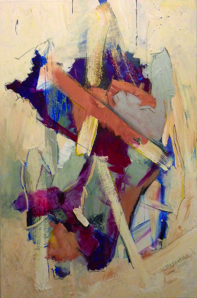 Party, 2009, 80x120cm, Mischtechnik / Leinwand