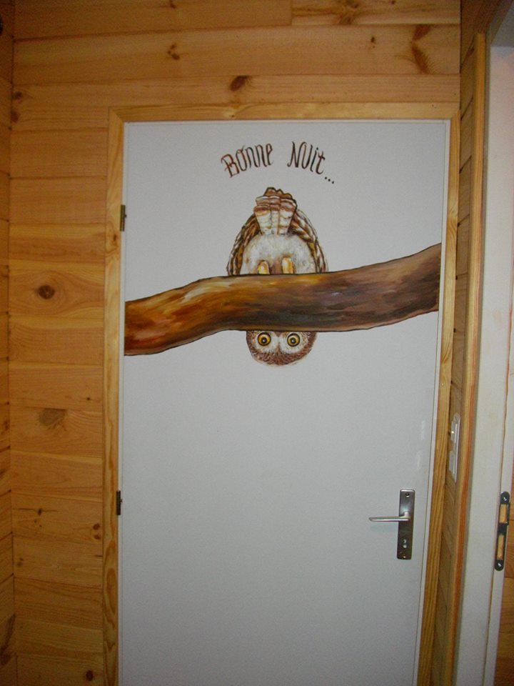 Entrée de la chambre "Aux petits animaux" 