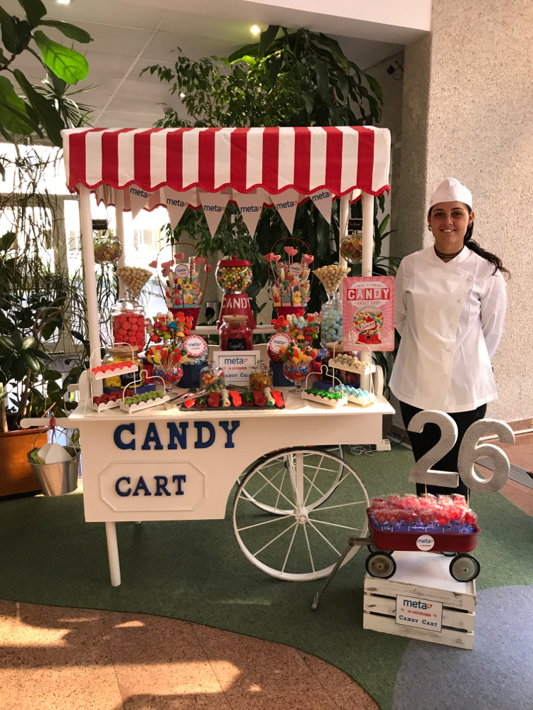 Carrito de Chuches temáticos y personalizados para fiestas y