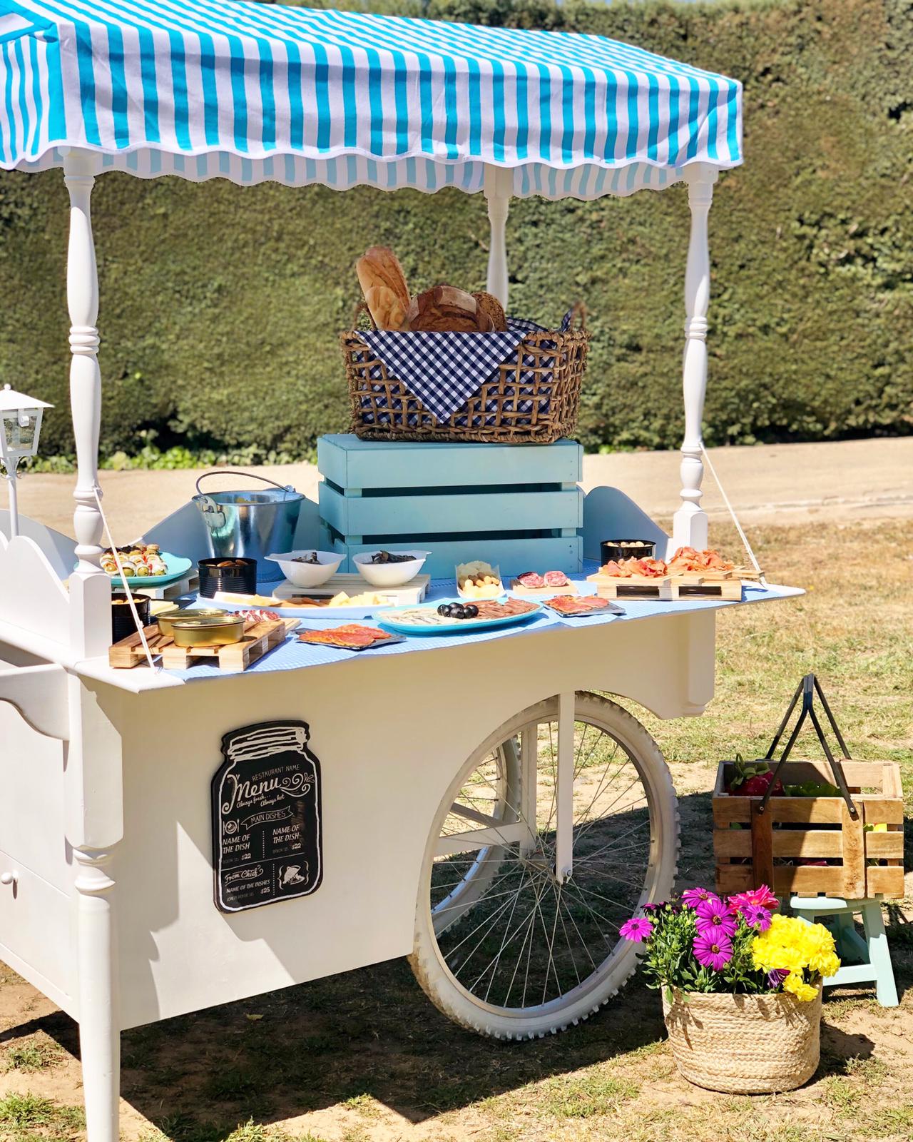 CARRITO DE APERITIVOS - The Most Beautiful Site. Alquiler de Carritos