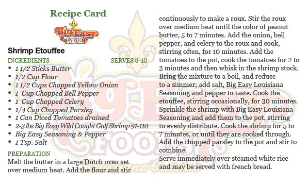 shrimp etouffee recipe