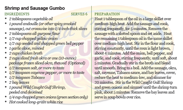 shrimp and sausage gumbo