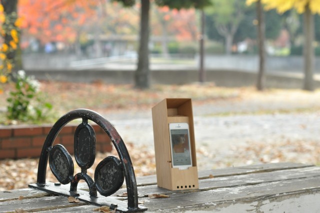 人気商品の中古品・新品・未使用品 iPhone用木製スピーカー tanagokoro（たなごころ） スピーカー・ウーファー
