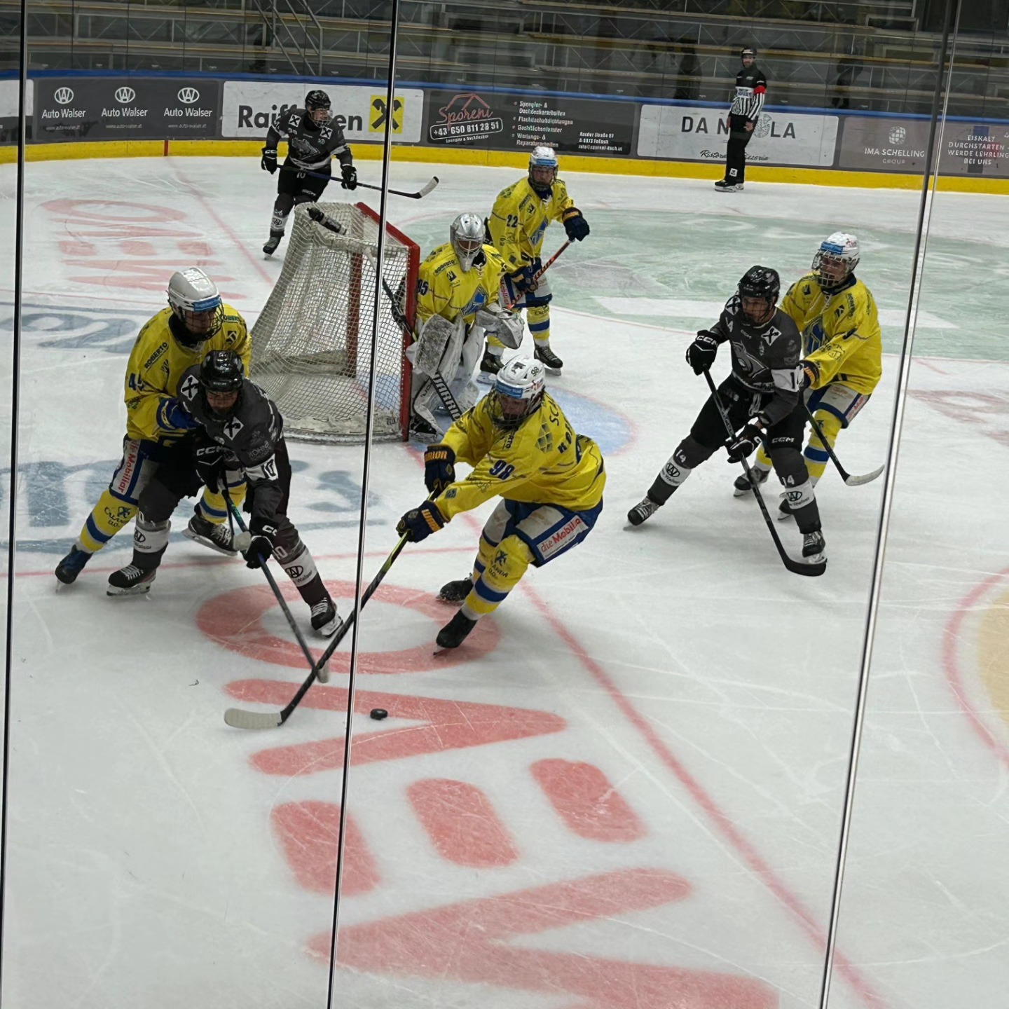 Testspiel gegen St Moritz