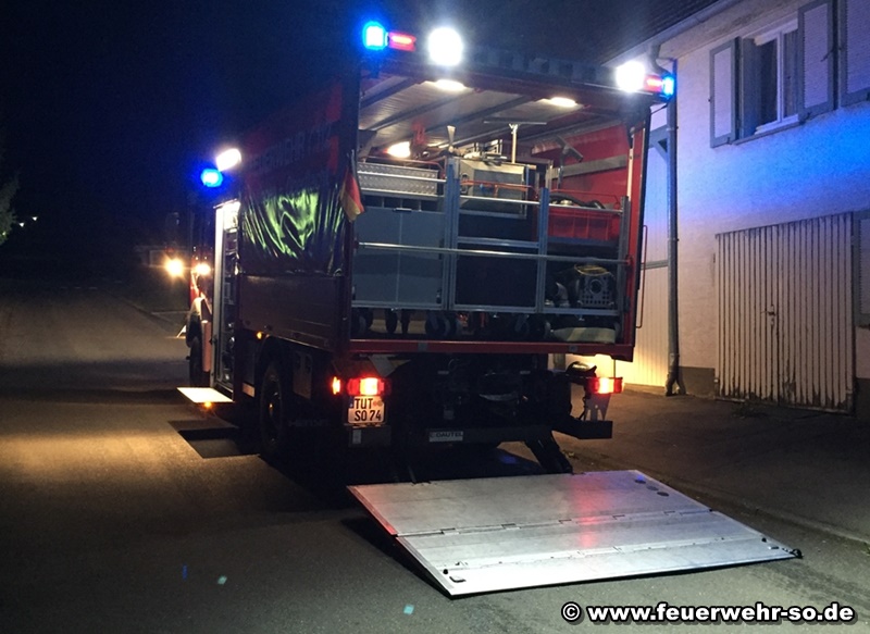 Fahrzeugpositionierung an der Einsatzstelle