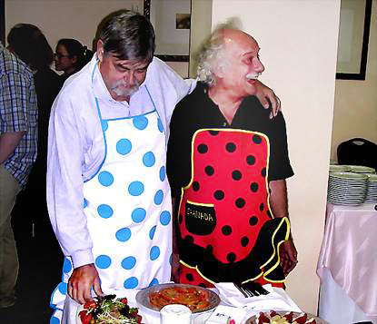 Uli und Günter in Granada 2004